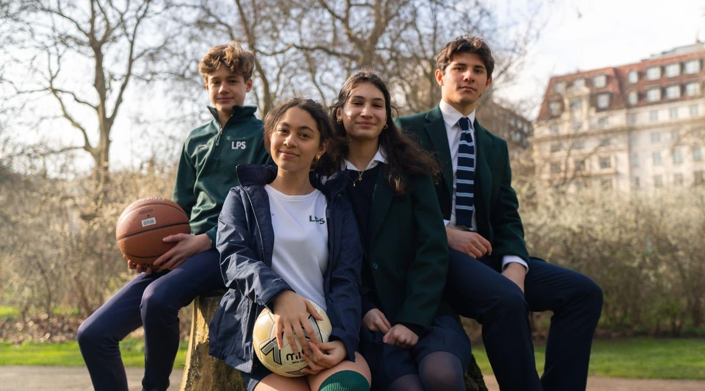 London Park School Hybrid — boarding school campus