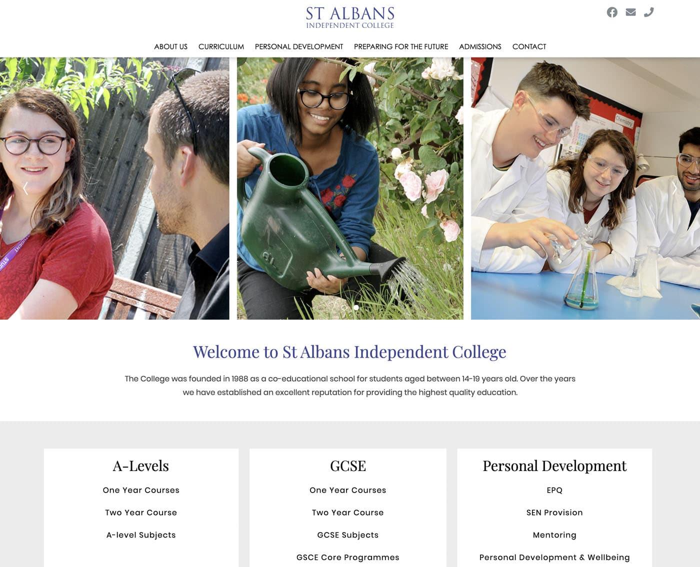 St Albans Independent College — boarding school campus